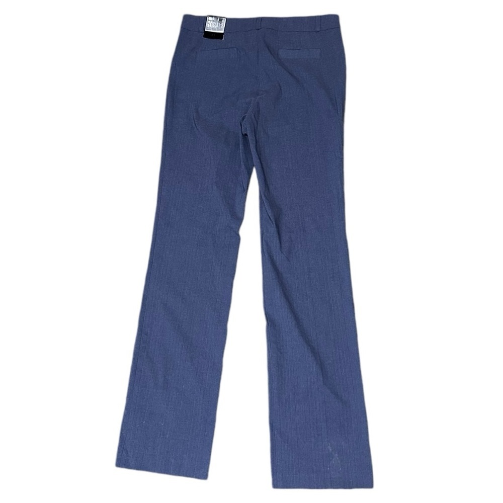 SOHO Apparel Blue Straight Leg Dress Pants Size 10 NWT - Picture 2 of 6